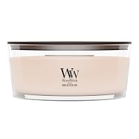 WoodWick Candela profumata | Candela Ellisse | Vaniglia & Sale Marino | Ottimo regalo per donne