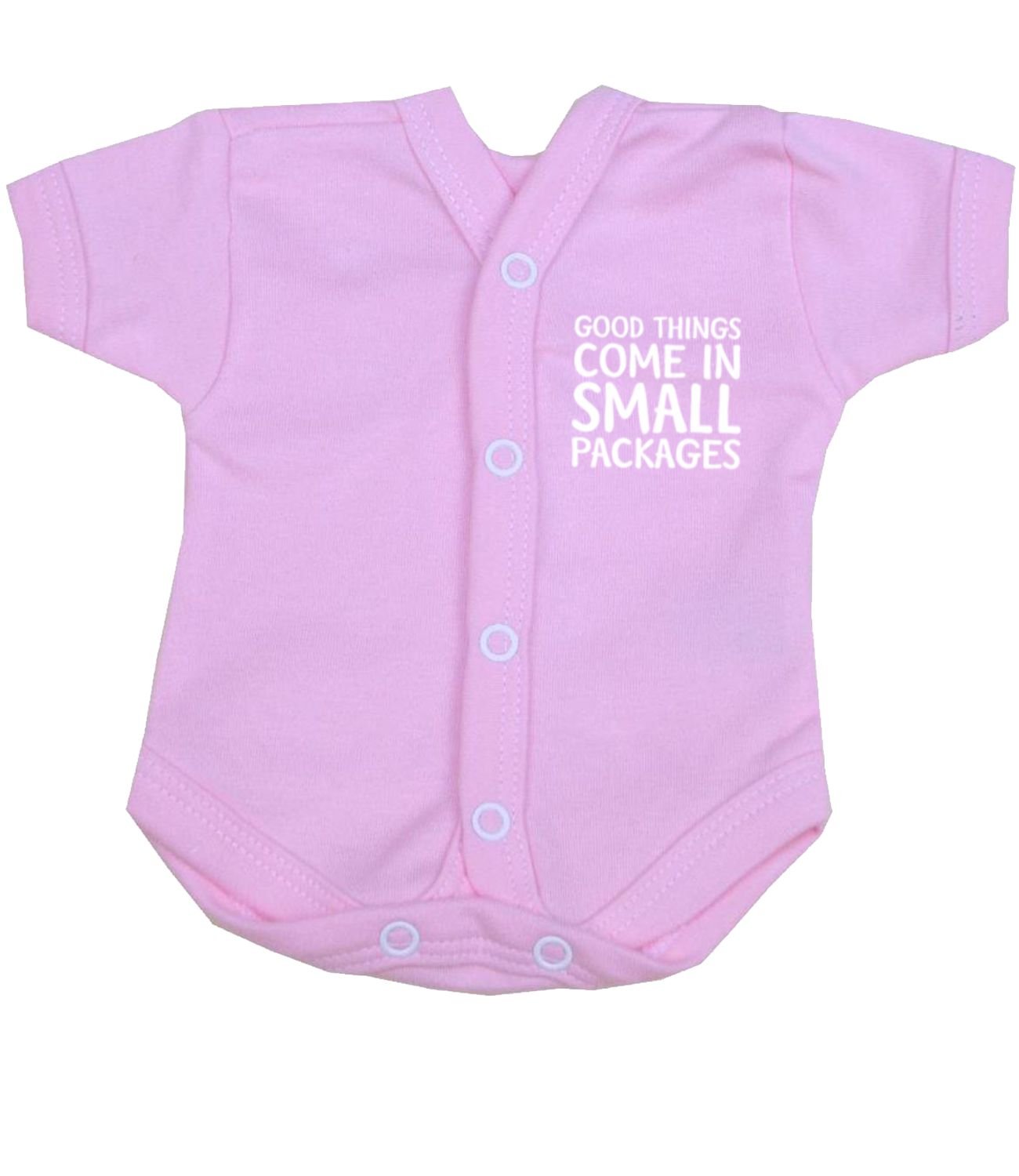 BabyPrem Premature Baby Bodysuit Vest NICU Neonatal Boy Girl Clothes PINK 44-50