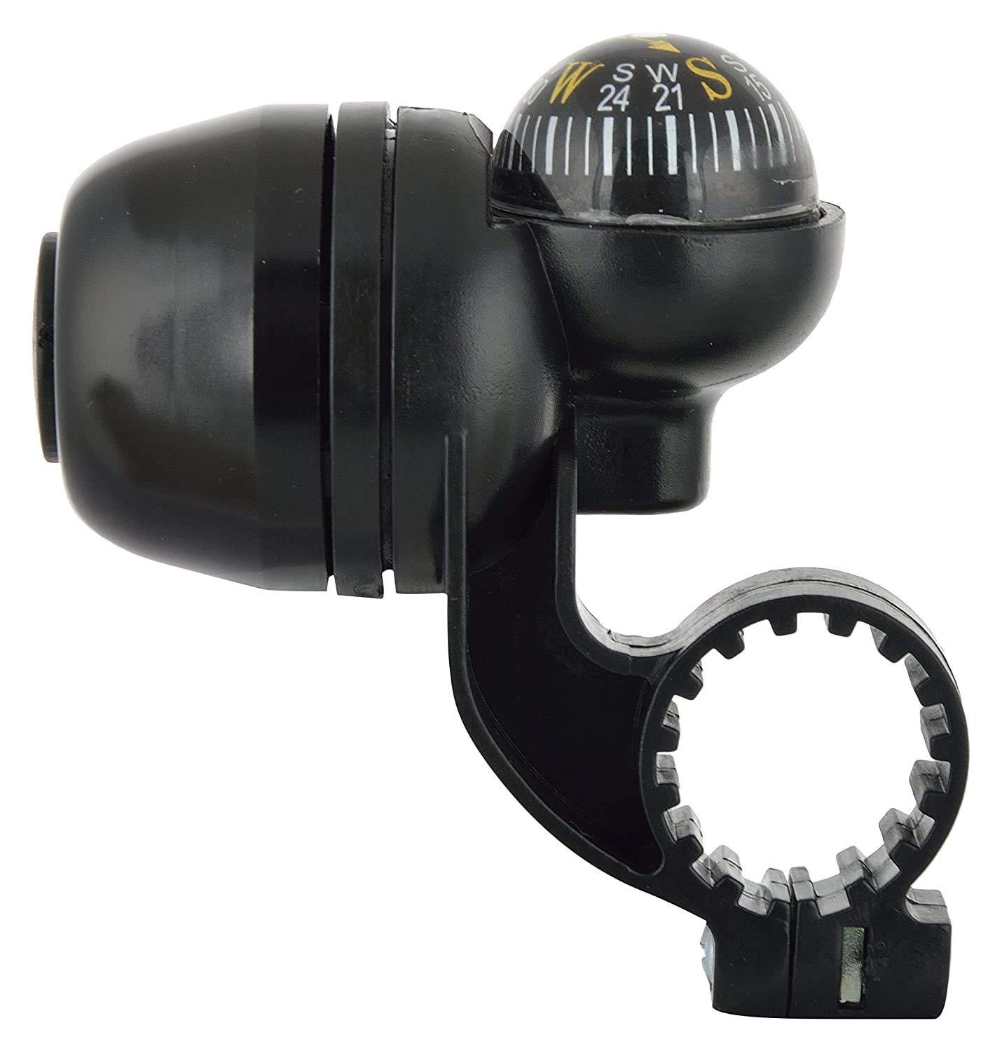 THE MORNING PLAY Bicycle Navigation Bike Compass Direction identifier Handlebar CYCLE Bell (BLACK)