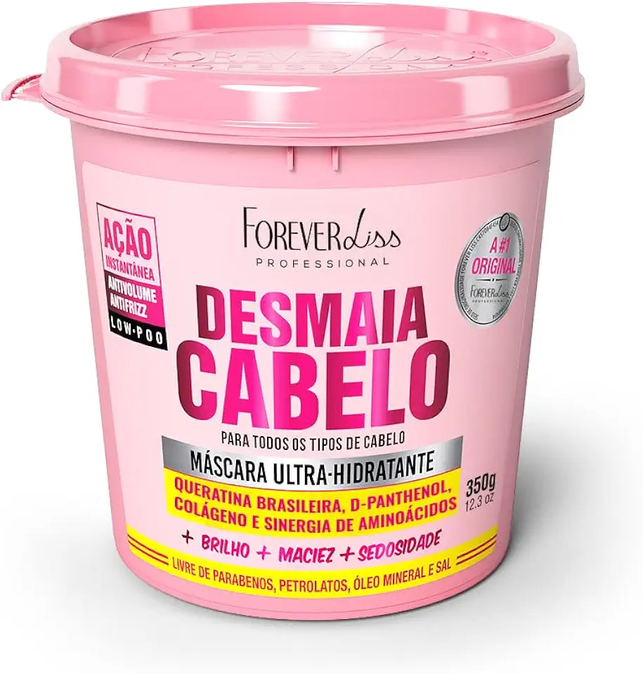 Forever Liss, FOR86, Desmaia Cabelo, 350g