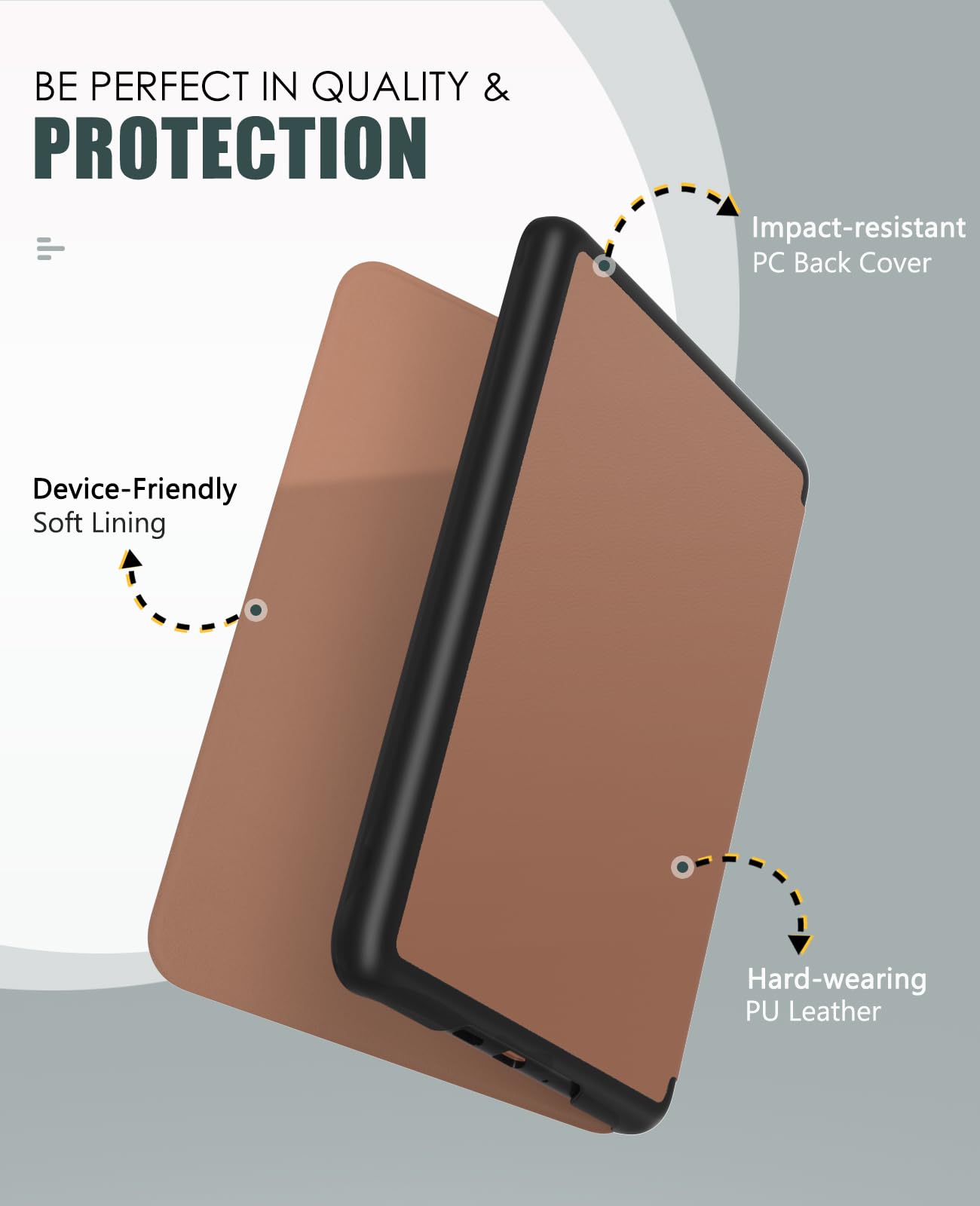 MoKo Case for All-new 7" Kindle Paperwhite (12th Generation-2024) and Kindle Colorsoft Signature Edition 2024 - Image 3