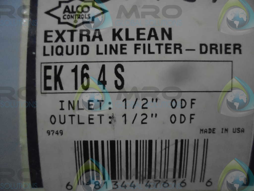 Extra Klean Liquid Line Filter - Drier EK 16 4 S