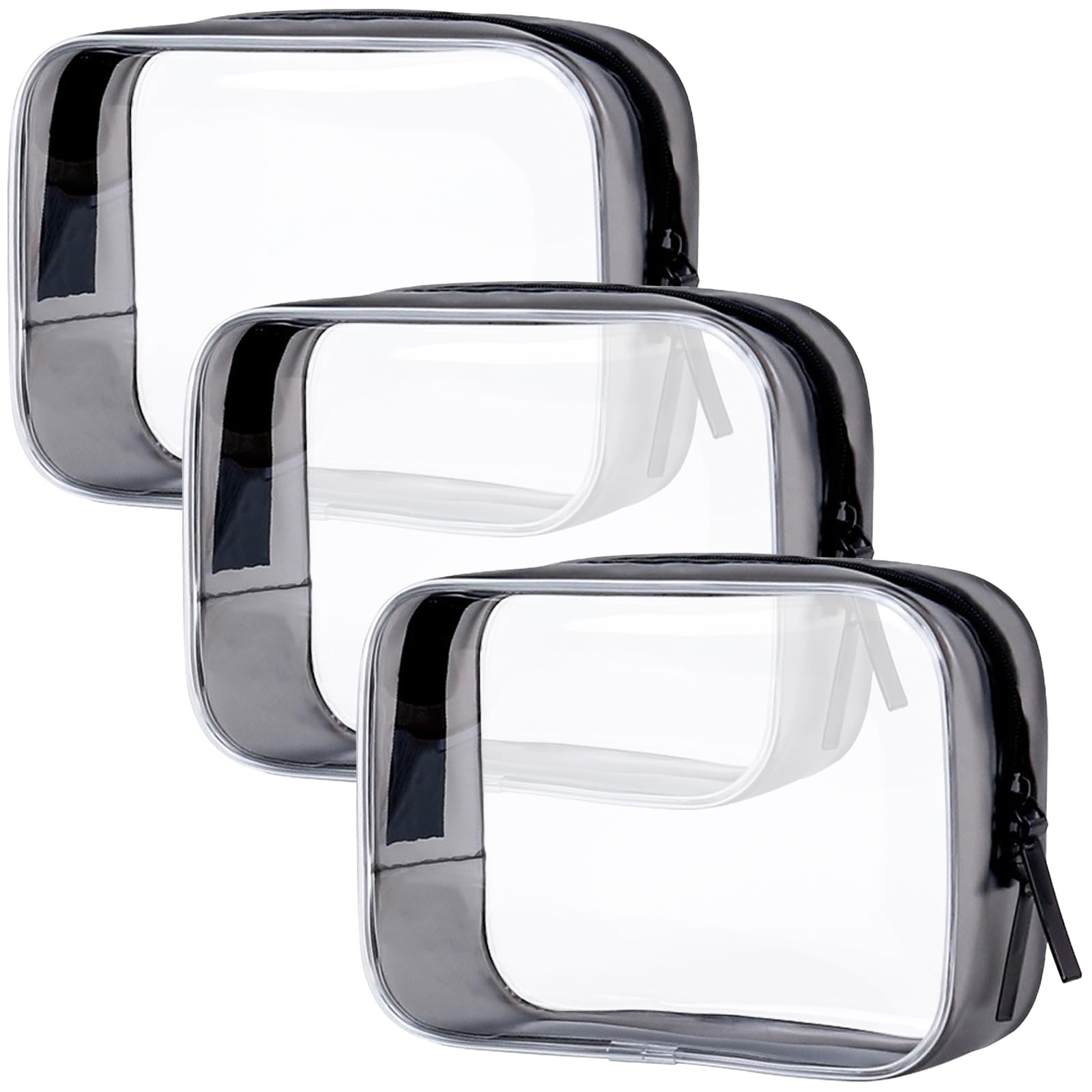 Kulturbeutel Transparent Stück Liter Beutel Flugzeug