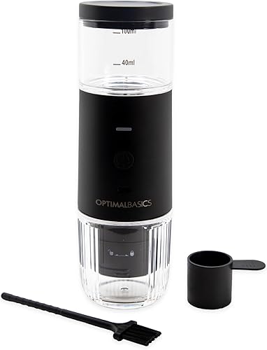 Miniatura 2 de Mini cafetera portátil de café expreso recargable por USB para espresso en polvo o cápsula