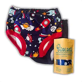 Kit 2 Cuecas de Desfralde Premium Malana Eco - Impermeável e Absorvente