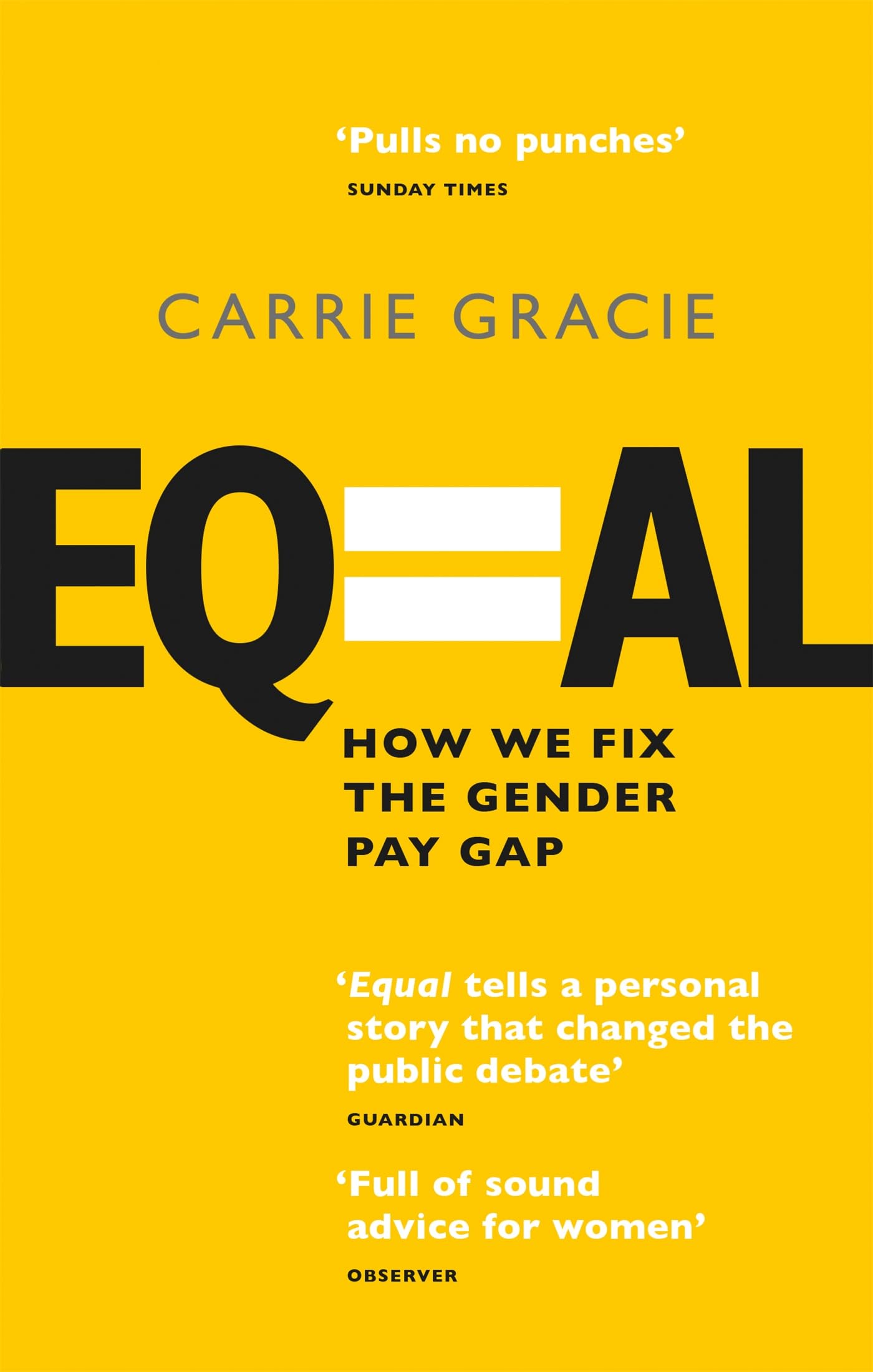 Equal: How we fix the gender pay gap - 'A very important book' (Sandi Toksvig)