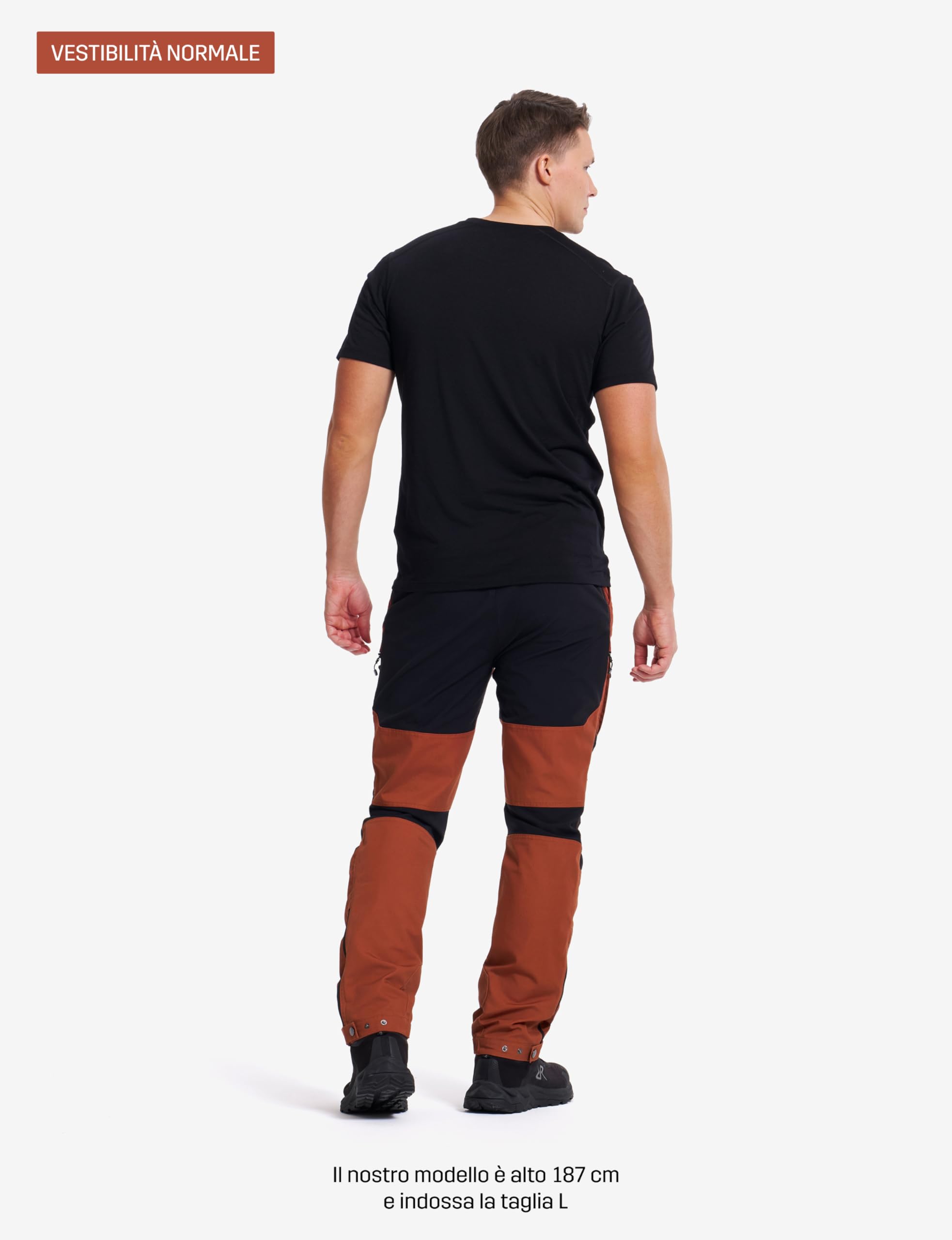 RevolutionRace Nordwand PRO Pantaloni Outdoor da Uomo, Pantaloni per Molte Attivitá all'Aria Aperta. Pantaloni da Trekking, da Escursionismo e da Lavaro, Robusti e Resistenti