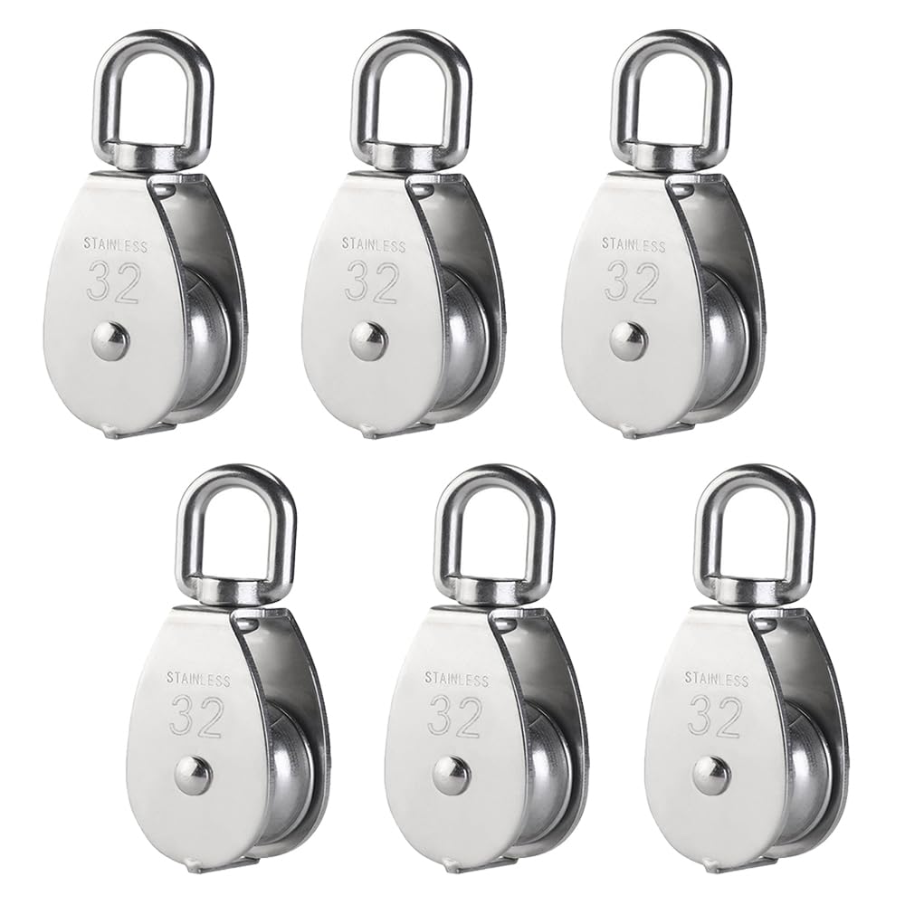Stainless Steel Pulley Block - 35kg Lifting Capacity -10 Stainless Steel Pulley Block - 35kg Lifting Capacity -10