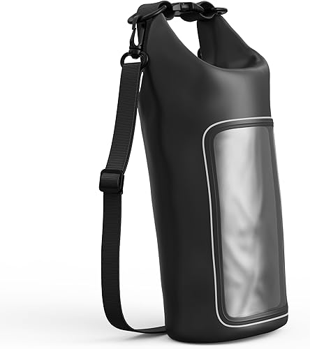 Miniatura 5 de DRENCH Paquete de bolsa seca impermeable y riñonera - Bolsa sumergible IPX8 + bolsa flotante para teléfono de 2 L - Acceso a la pantalla táctil,