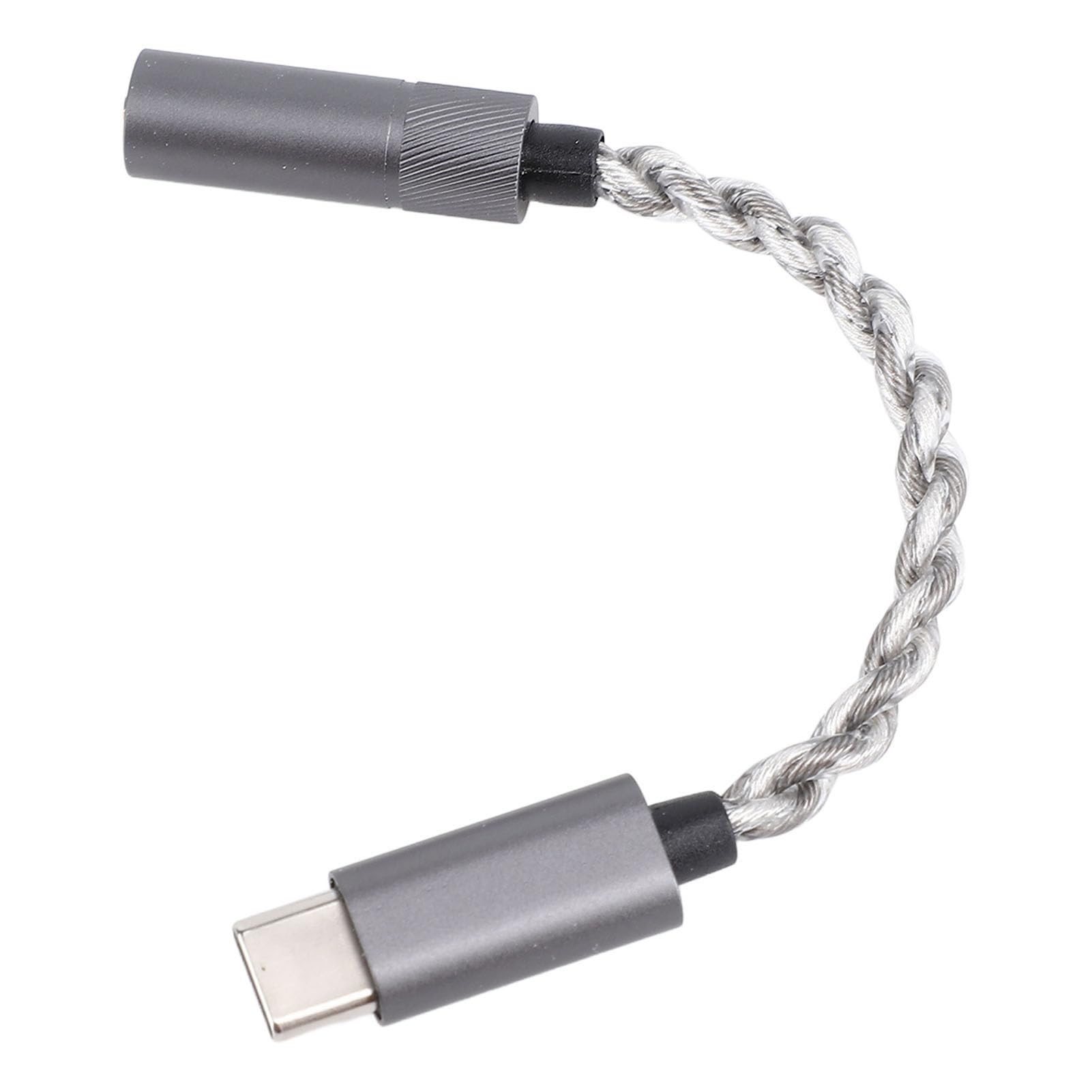 Cavo Adattatore USB Tipo C a 4,4 Mm, Cavo Amplificatore Jack per Cuffie HiFi da USB C Maschio a Femmina da 4,4 Mm, 384 KHz/32 Bit, per Dispositivi di Tipo C, 3,9 Piedi