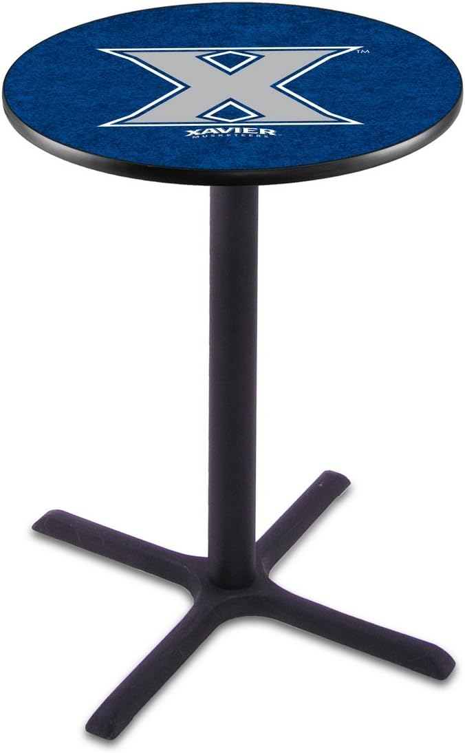HBS L211-36" Black Wrinkle Xavier Pub Table by Holland Bar Stool Co.