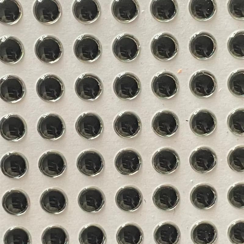 2000 adhesivos 3D para cebos de pesca 3-8mm colores miniatura 3