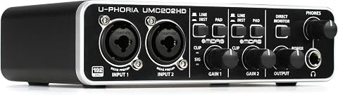 UMC202HD Usb Stüdyo Ses Kartı Usb