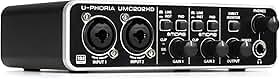 Behringer UMC202HD Interface de Áudio USB MIDI