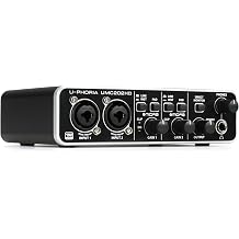 Behringer U-PHORIA UMC202HD Audiophiles 2x2 24-bit/192kHz USB-Audio Interface with Midas Microphone Preamps