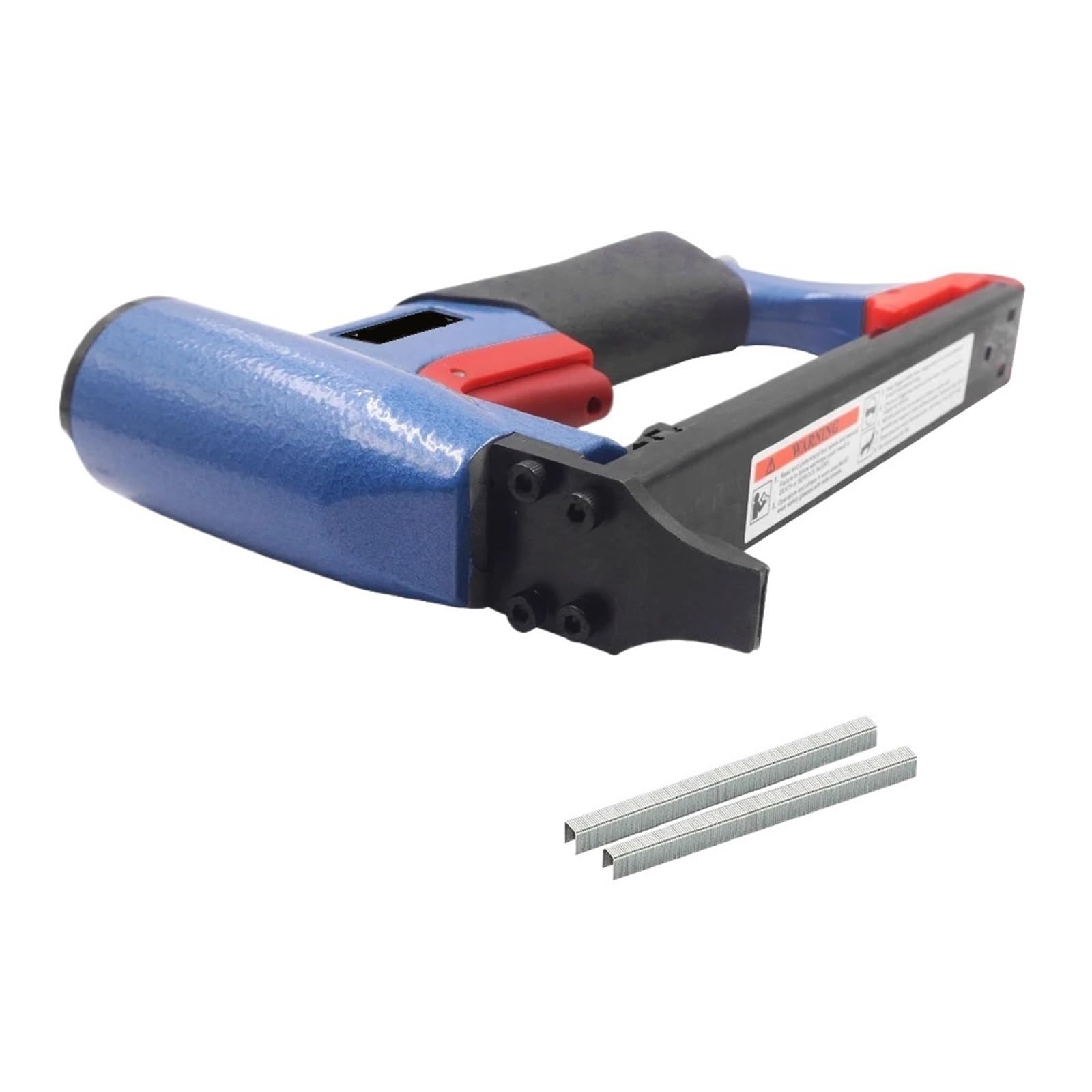 Pinzatrice professionale per lavori pesanti, pinzatrice pneumatica, 7116, punta lunga/punta corta, chiodatrice fine 6-16 mm, utensili pneumatici (7116-421 Short Nose)