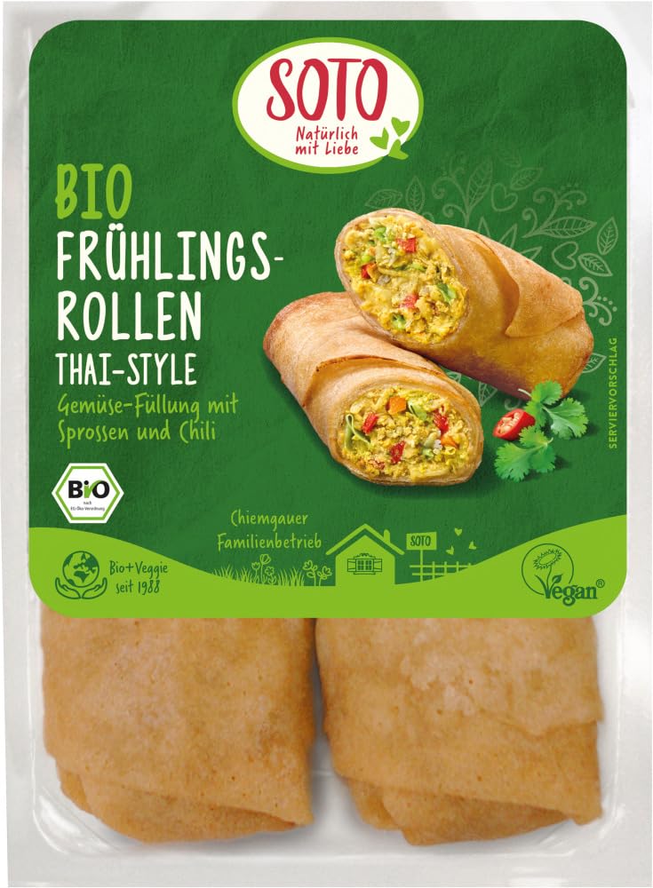 Bio Frühlingsrollen Thai-Style 6 x 220 g
