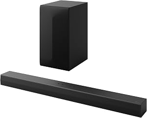 LG DS60T – Barra de Sonido, Bluetooth, 340W, 3.1 Canales con subwoofer, Dolby Digital, DTS Digital Surround, Negro