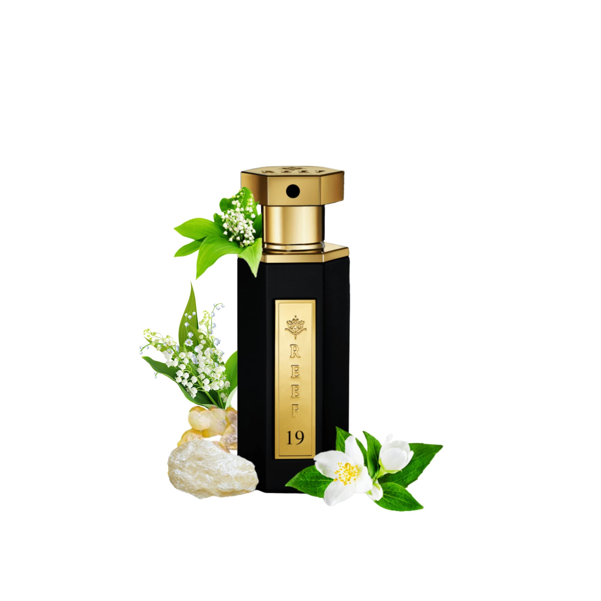 Reef 19 Perfume Árabe Elixir Oud De Parfum Extracto De Dubai Original Fragancia De Lujo Unisex Para Hombre y Mujer