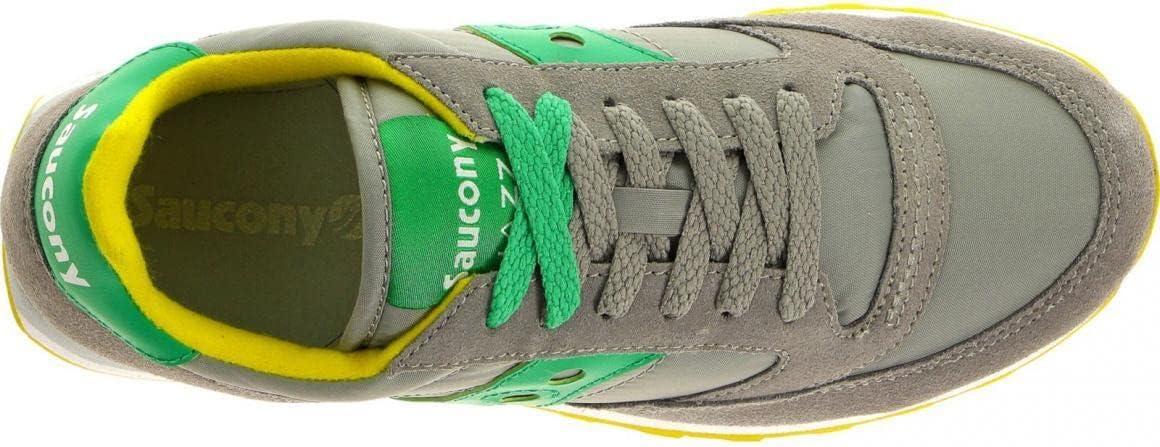Saucony Womens Jazz Original, Grey Teal, 6.5 B