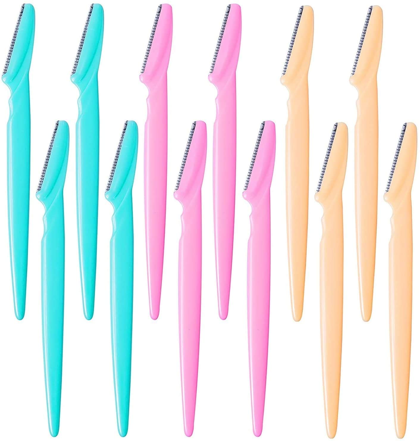 Eyebrow Facial Razor for Women Face - 12 Pack