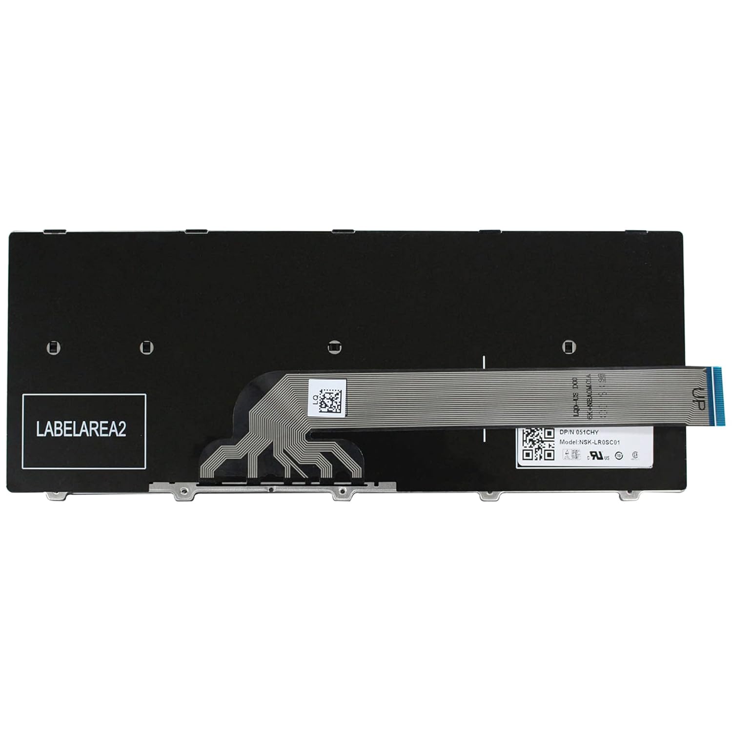 US Replacement Keyboard for Dell Inspiron or Vostro 14 5000 5442 5443 5446 5447 5457 5458 5459 / Dell Latitude 3450 3460 3470 3480 3488 Dell Inspiron or Vostro 14 3000... - Image 2