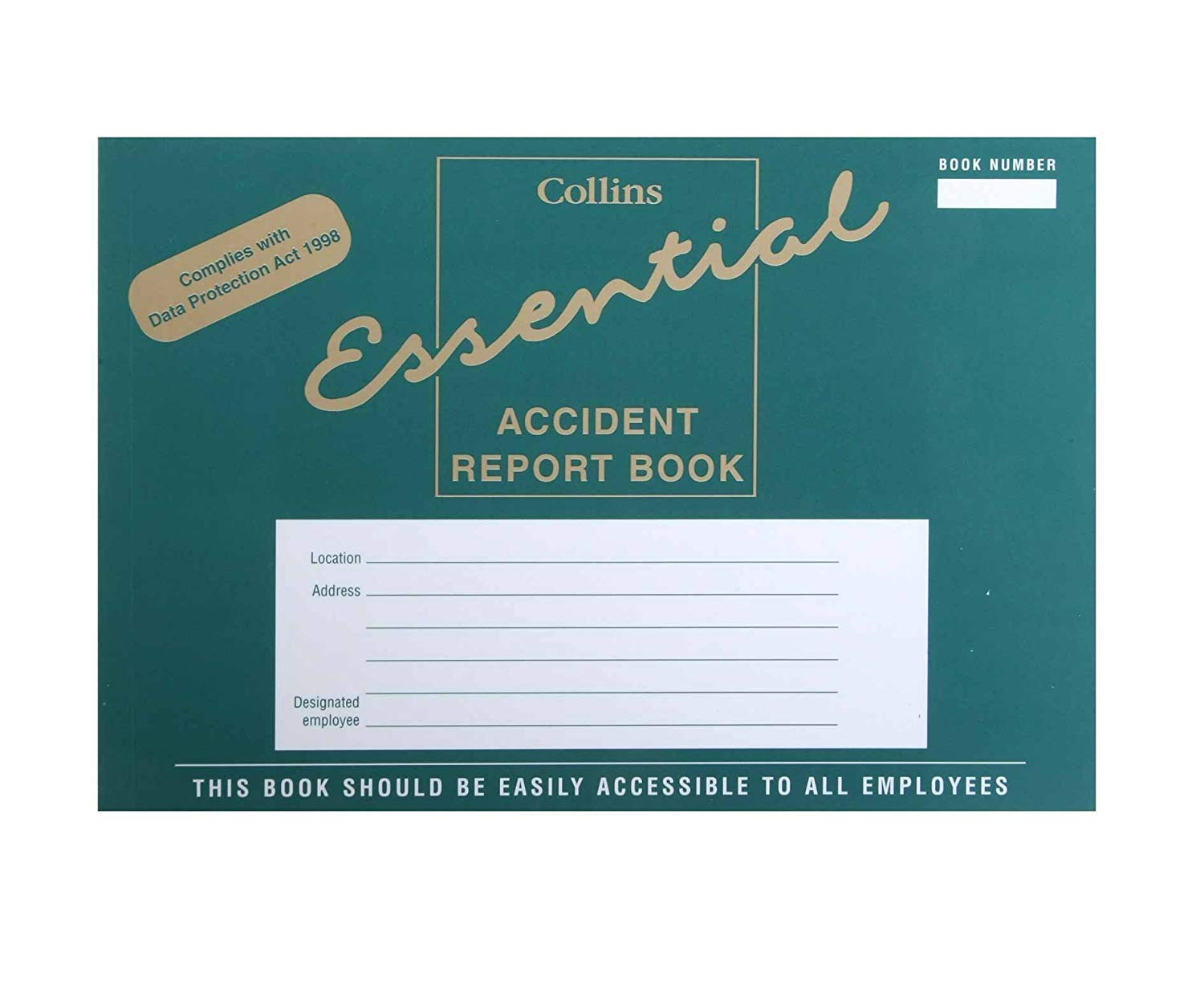 Collins ARB2 Essential Accident Report Book, Green