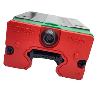 HIWIN Linear Guide HGH20CA HGH20 HGH20CAZ0C/ZAC 25.4x44x77.5mm GK Block Linear Carriage/Slider/Rail Bearings Motion Control for CNC Machine Parts 3D Printer Automation Industry Semi-Conductor