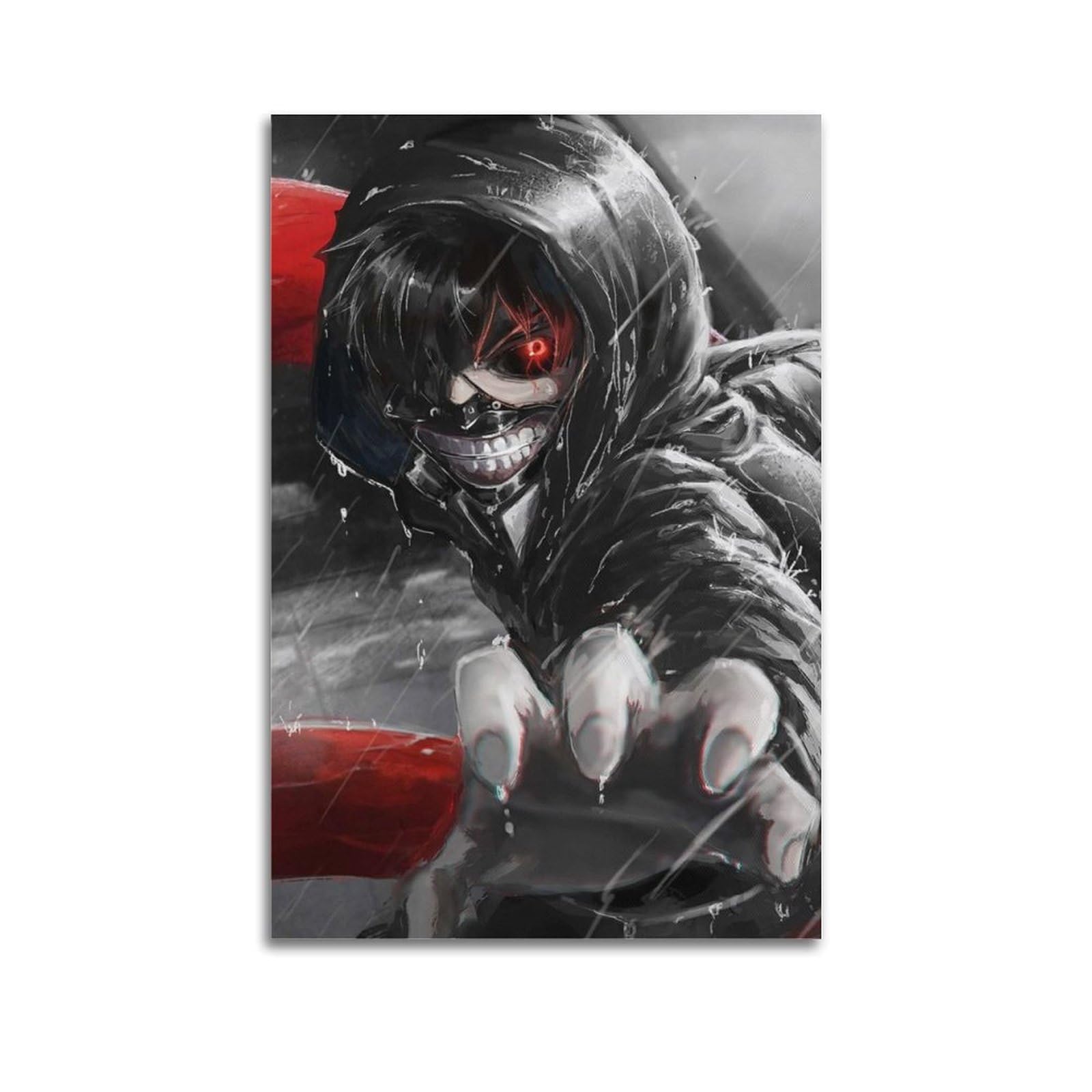 SUDANGDIANZI Tokyo Ghoul Poster Anime Talon Bloody Canvas Poster And Wall Art Modern Family Bedroom Gym Office Decor Gift 08x12inch(20x30cm) Unframe-style-7