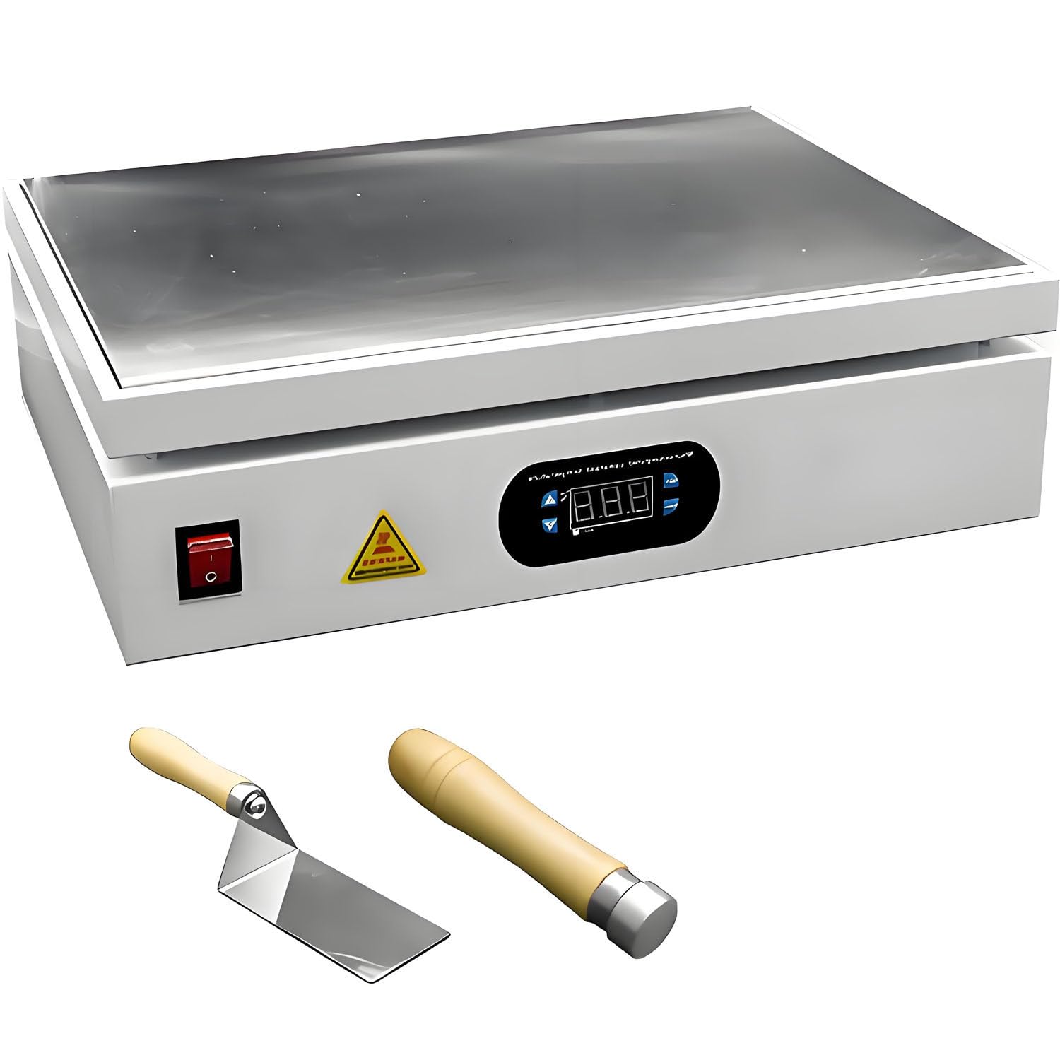 Máquina envolvedora de celofán, selladora de sobremesa con Pantalla LCD, Rango de Temperatura de 0 a 400 °C, diseño con Aislamiento térmico; para Cigarrillos y cosméticos. 30 * 40cm