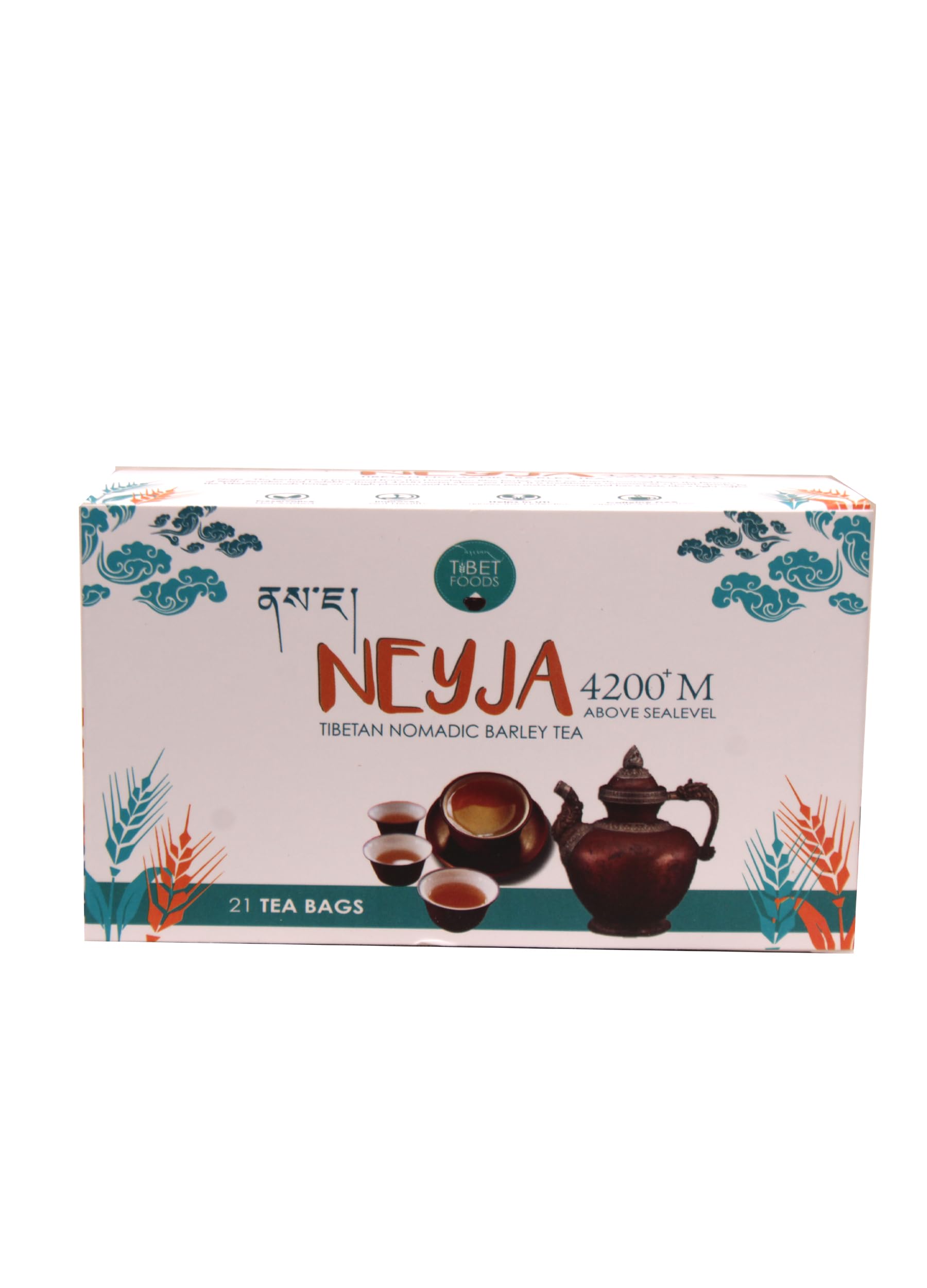 Tibetfoods Barley Tea (Ney Ja), Caffeine Free Herbal Tea, Roasted Himalayan blue barley. Health Drinks, coffee substitute.-image-13