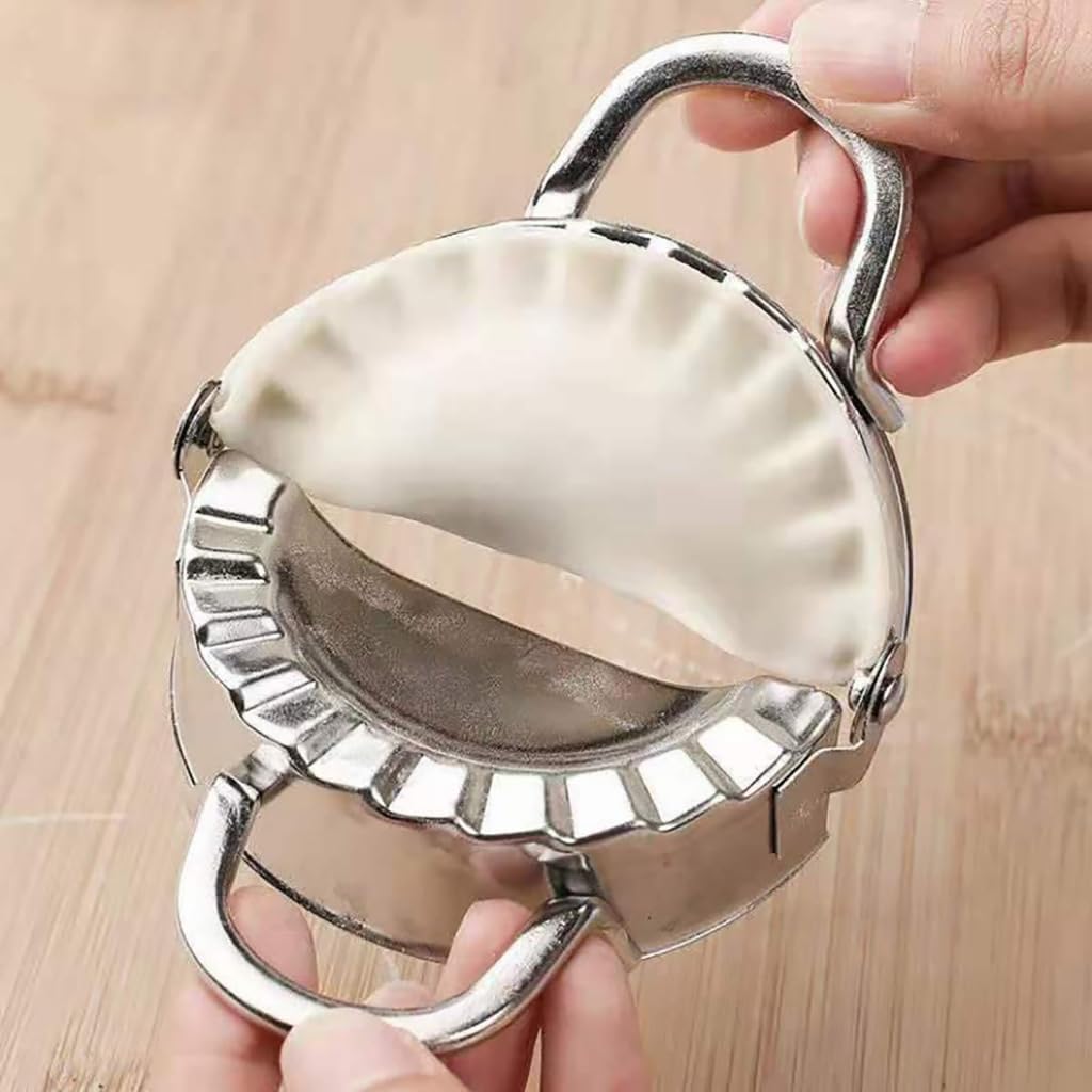 Excellent 9Pcs pierogi Former Package Containing Dough Cutters And Fluting equipment For Expert Outcomes