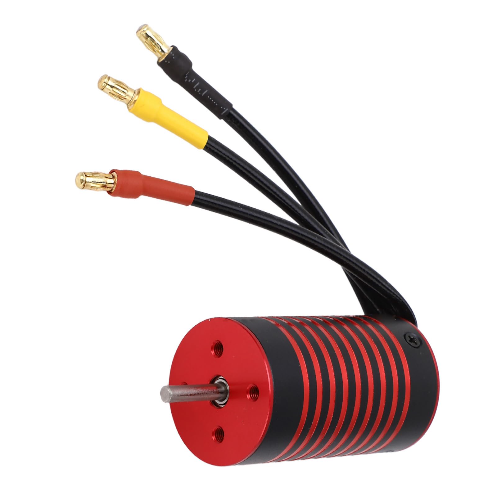 Motor Brushless 2845 para Coche RC 1/12 1/14, Aleación de Aluminio Resistente al Agua y Óxido, 4 Polos de Alto Par - Eficiencia Alta, Disipación de Calor Mejorada, Compatible (4400KV)