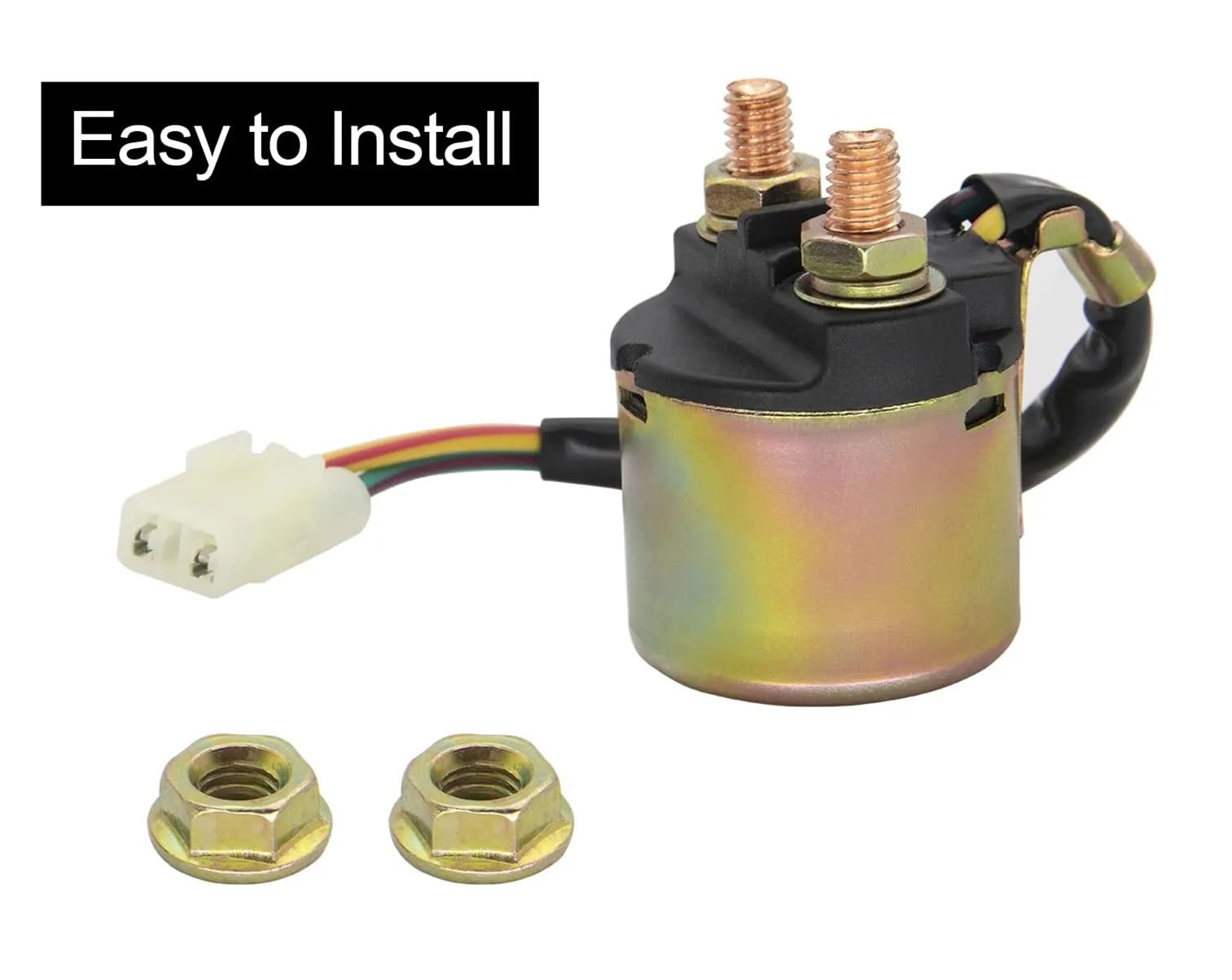 Scheda modulo relè, modulo relè di tensione, 2 pz Relè Solenoide di Avviamento Compatibile for TRX90 TRX300 TRX350 TRX400 TRX420 TRX450 TRX450ES TRX500 TRX650 TRX680