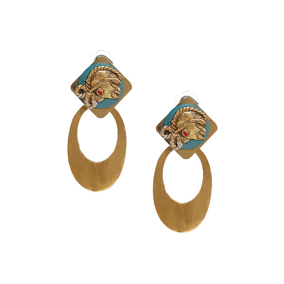 See full amazon price history chart for ExclusiveLane Tribal Girl Faces Dhokra Handcrafted Bohemian Brass Earrings for Girls and Women ExclusiveLane Tribal Girl Faces Dhokra Handcrafted Bohemian Brass Earrings for Girls and Women (B083ZK2RHZ) Amazon Price History, Amazon Price Tracker