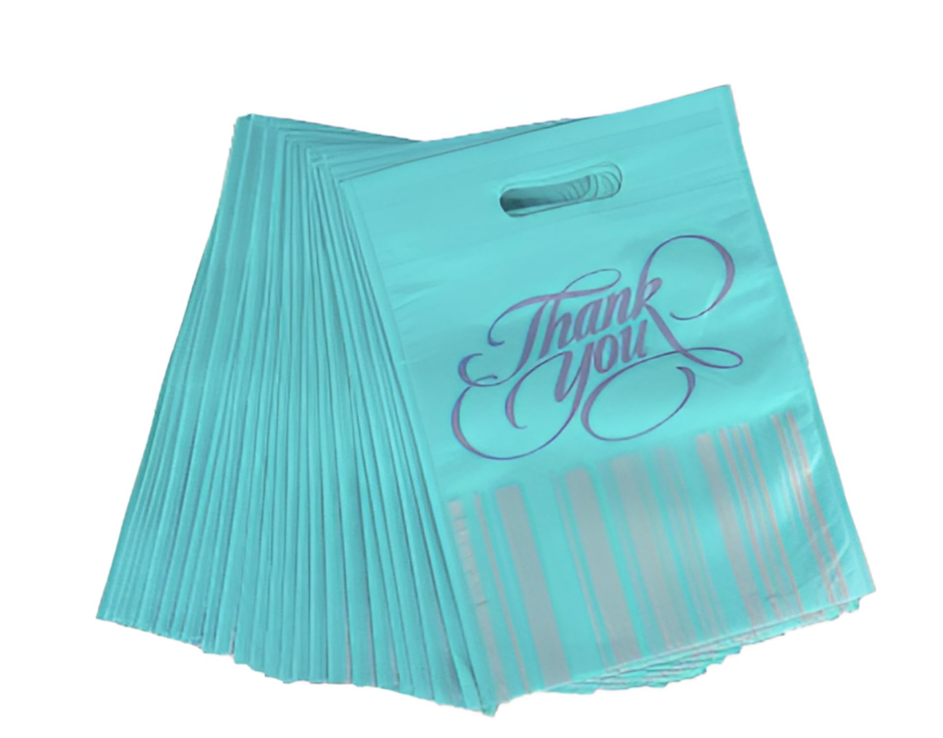 Turpuoise Blue Thank You Return Gift Bags (Pack of 50) All Functions return gift bags (Turquoise Blue 2)