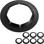 AR-PRO (8 Pack) Hard-to-Find Spring Steel Push-On Pushnuts - Dolly Wheel Lock Washers Fits 5/8