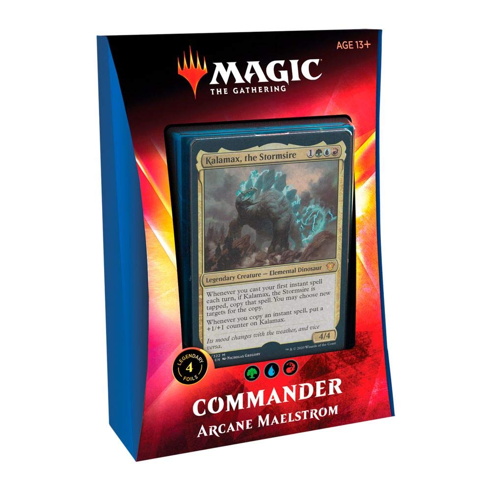 Amazon.com: Magic The Gathering MTG-IKO-CD-EN Ikoria Lair of Behemoths  Commander Deck (Style Sent at Random) : Toys & Games