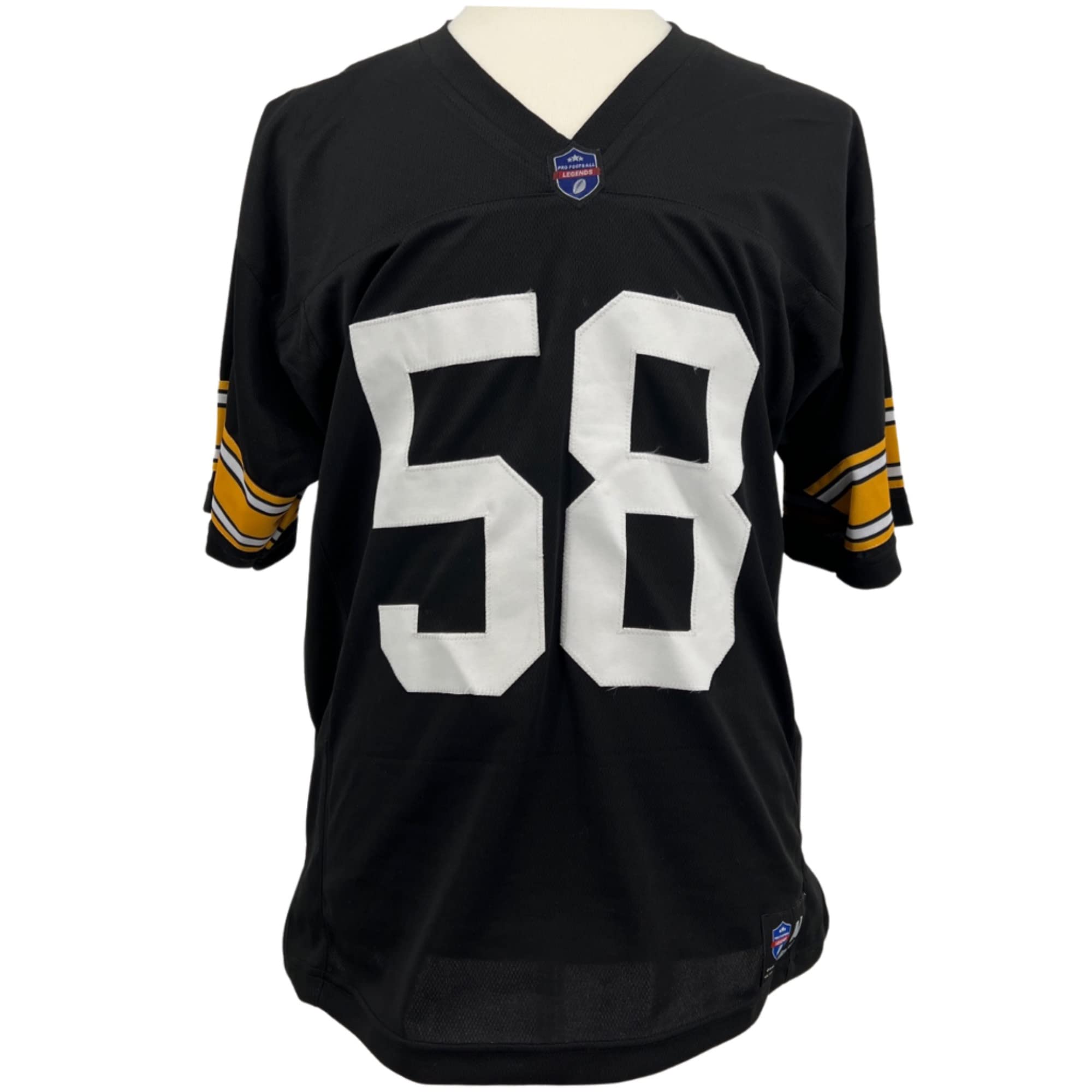 Jack Lambert Jersey Old Number Black Pittsburgh | Unisex Adult Sizes S-5XL Unsigned Custom Sewn Stitched