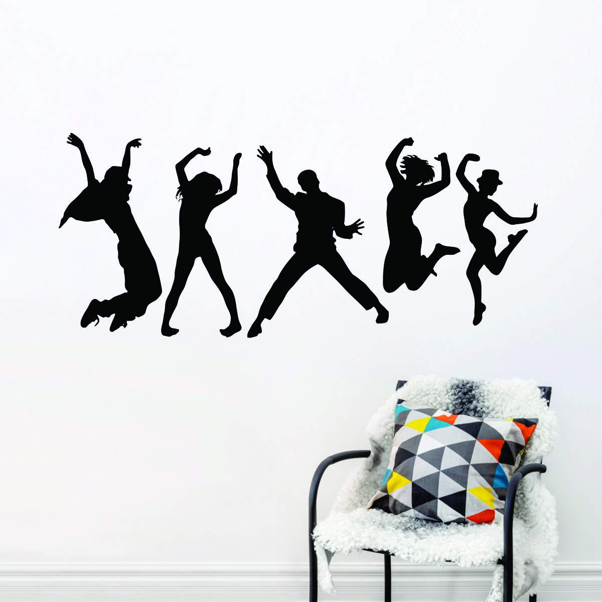 Decor Villa Zombie Dance Wall Sticker & Decal (PVC Vinyl,Size -134 cm x 58 cm) (B01H75CTKY) Amazon Price History, Amazon Price Tracker