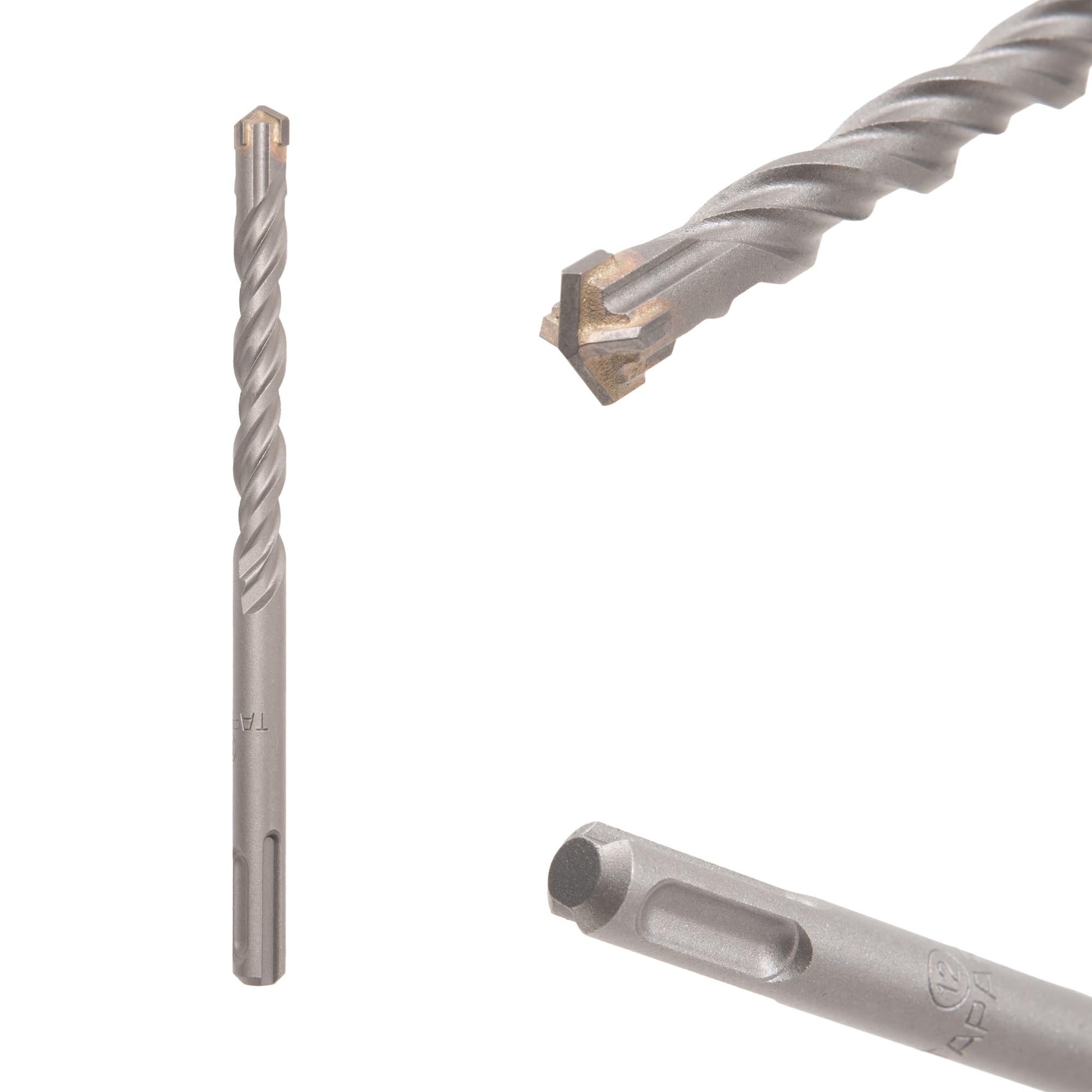 TAPARIA 12mm Cross Point Tip SDS Plus Hammer Drill Bit for Concrete/Masonry Drilling (HDC 12160, 12x100x160 mm)-Home, DIY, Professional, Construction, Brick, Wall-Drilling-image-36