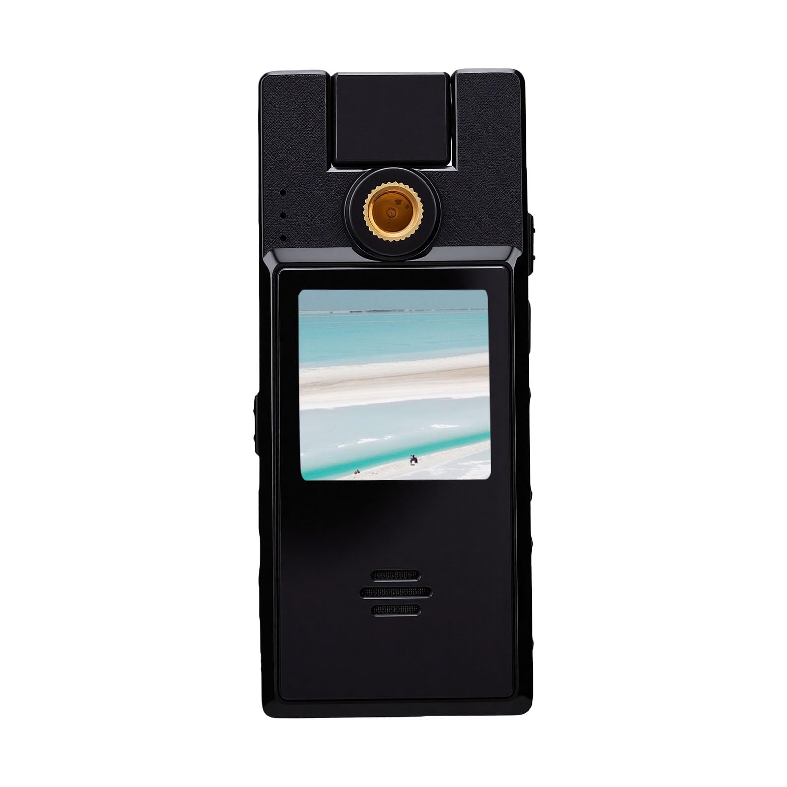 Telecamera Corporea 1080P con Obiettivo Rotante 180°, per Escursionismo | Obiettivo Rotante a 180°, Schermo a Colori da 1,54 Pollici, Supporto Fino a 256 GB, Interfaccia Type-C, Materiale ABS,