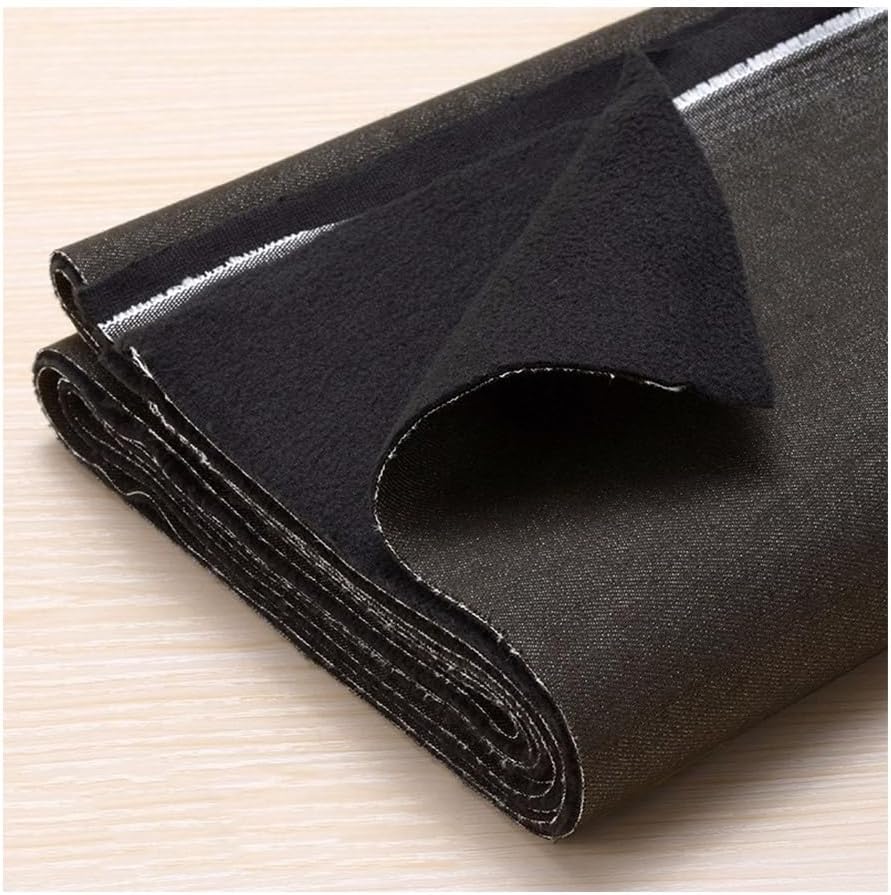 Denim Blue Fleece Fabric - Sold by The Yard - Variety of Colors - Ideal for Sewing Projects, Scarves, No Sew Fleece Throws and Tie Blankets.(Dark Green 2,0.5x1.4M)
