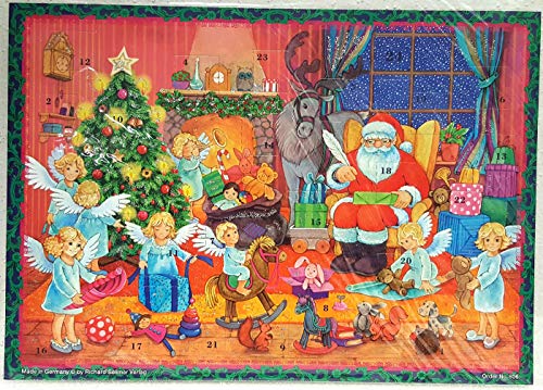 Télécharger Calendrier de l'Avent 24 portes 297 x 210 mm – Richard Sellmer Verlag RS 785 Père Noël ave livre En ligne
