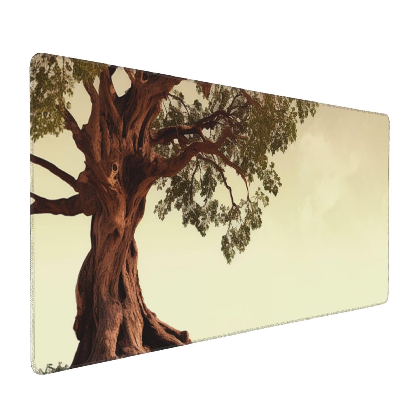Tapis de souris de jeu XXL arbre 40x90 cm imperméable pour bureau - 8