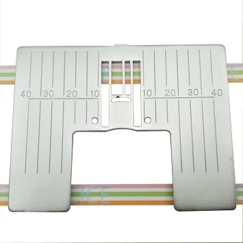 LHTACICE Zig Zag Needle Plate #4129642-01 for Husqvarna Viking Sewing Machine