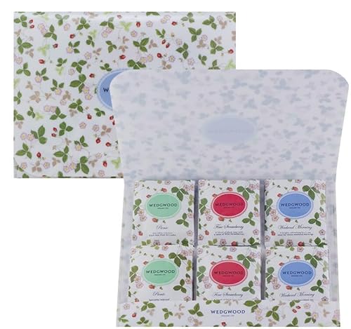 実りの秋の贈り物 ワイルド ストロベリー ティーバッグ ウェッジウッド ピクニック・ファイン ストロベリー・ウィークエンド モーニング（各2g）×各6のサムネイル