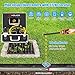 HBUDS Sewer Pipe Inspection Camera with 512Hz Sonde and Receiver, IP68 Waterproof Plumbing Drain Camera Snake, Pipe Locator with 7