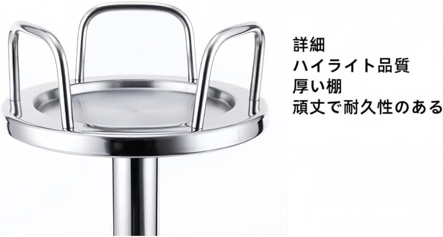 スタンド、ステンレス鋼ワインクーラーコンテナの家庭用バーのクールビールシャンパンパーティークーラースタンドスタンド、シャンパンバケツ