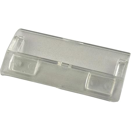 50 Suspension File Tabs and Inserts - Clear Plastic Filing Cabinet Tab ...